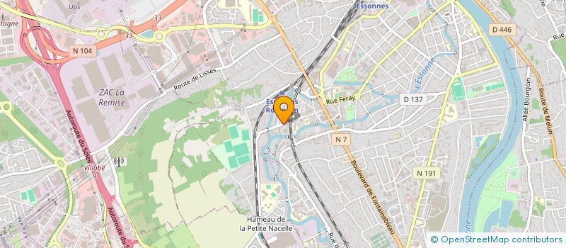 localisation de l'entreprise MONSIEUR DAN MARTENIUK à CORBEIL-ESSONNES