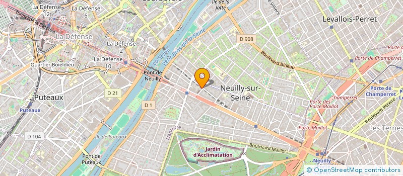 localisation de l'entreprise MONSIEUR DAN MICHALOUX à NEUILLY-SUR-SEINE