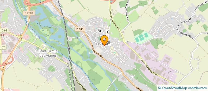localisation de l'entreprise MONSIEUR DAN MONCEAU à AMILLY