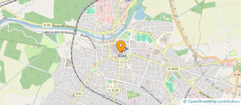 localisation de l'entreprise MONSIEUR DAN MOTROC ALEXANDRU  DAX