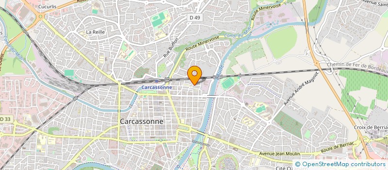 localisation de l'entreprise MONSIEUR DAN NEGARA  CARCASSONNE