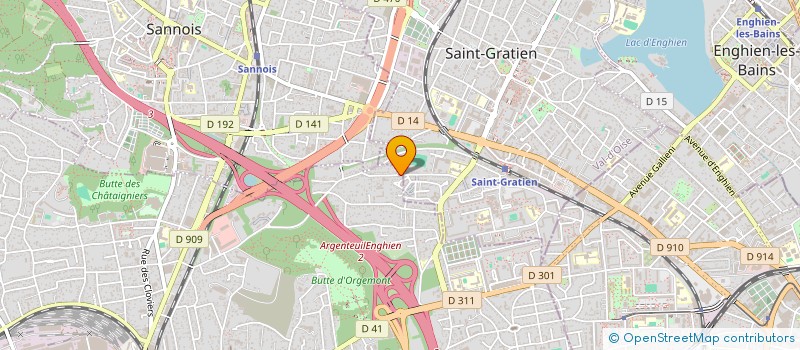 localisation de l'entreprise MONSIEUR DAN-NICOLAE DINICA  SAINT-GRATIEN