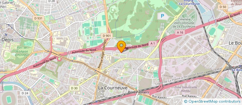 localisation de l'entreprise MONSIEUR DAN PARDALIAN SADOVEANU  LA COURNEUVE