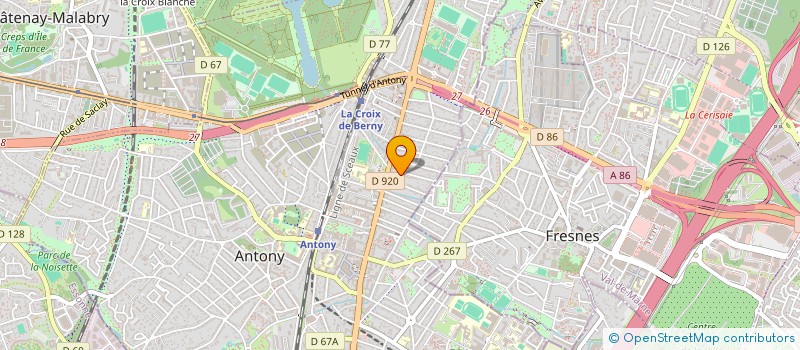 localisation de l'entreprise MONSIEUR DAN PASCA à ANTONY