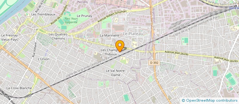 localisation de l'entreprise MONSIEUR DAN-PELEC BAZIL  SARTROUVILLE