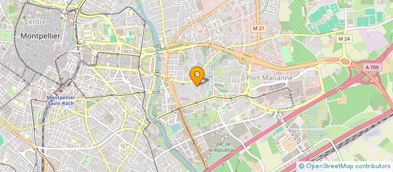 localisation de l'entreprise MONSIEUR DAN PINTO à MONTPELLIER