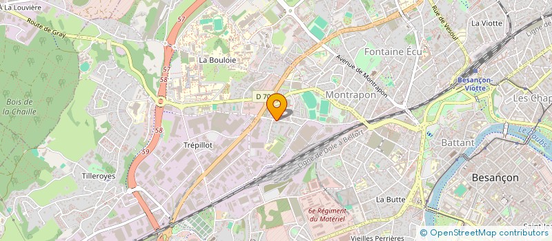 localisation de l'entreprise MONSIEUR DAN PLEIMLING  VORAY-SUR-L'OGNON