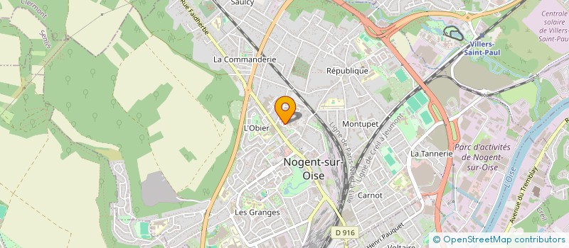 localisation de l'entreprise MONSIEUR DAN ROHRLICH  NOGENT-SUR-OISE