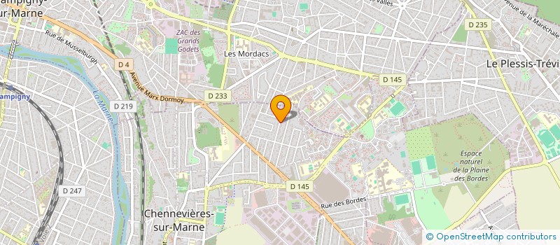 localisation de l'entreprise MONSIEUR DAN RUSU  CHENNEVIERES-SUR-MARNE