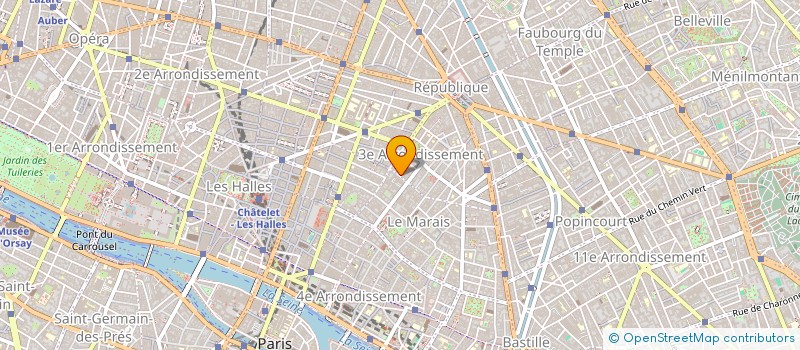 localisation de l'entreprise MONSIEUR DAN'S MOUQUET  PARIS