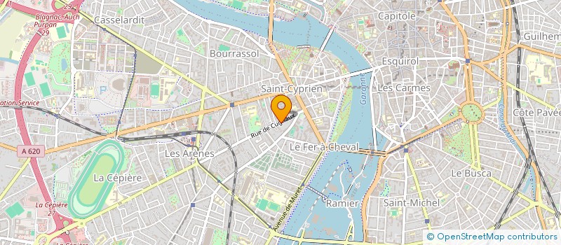 localisation de l'entreprise MONSIEUR DAN SARBE à TOULOUSE