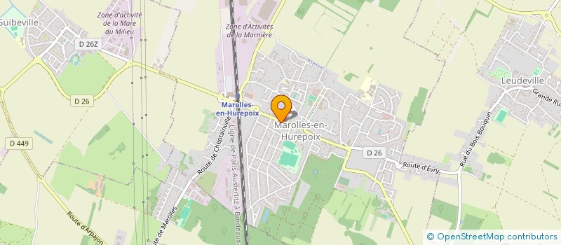 localisation de l'entreprise MONSIEUR DAN SERROR  MAROLLES-EN-HUREPOIX