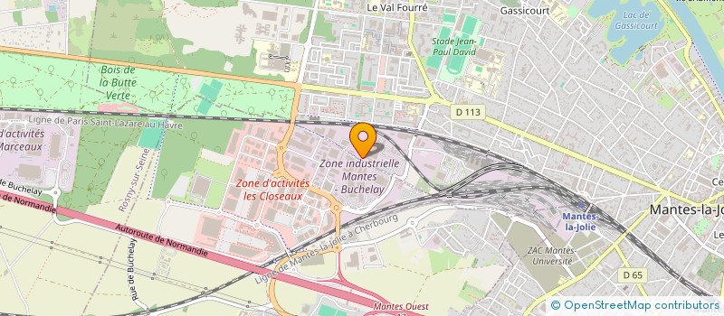 localisation de l'entreprise MONSIEUR DAN SHERIDAN  BUCHELAY