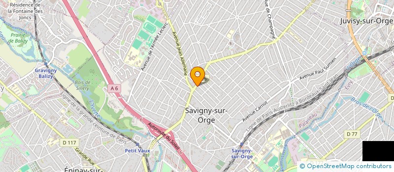 localisation de l'entreprise MONSIEUR DAN SIAHOU à SAVIGNY-SUR-ORGE