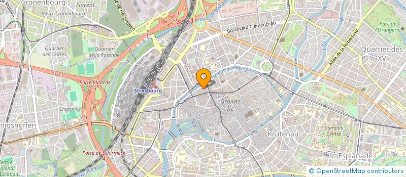 localisation de l'entreprise MONSIEUR DAN STRAUSS  STRASBOURG