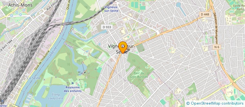 localisation de l'entreprise MONSIEUR DAN TABARAN  VIGNEUX-SUR-SEINE