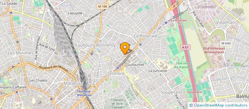 localisation de l'entreprise MONSIEUR DAN TAUMIHAU à TOULOUSE