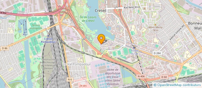 localisation de l'entreprise MONSIEUR DAN TEBOUL  CRETEIL