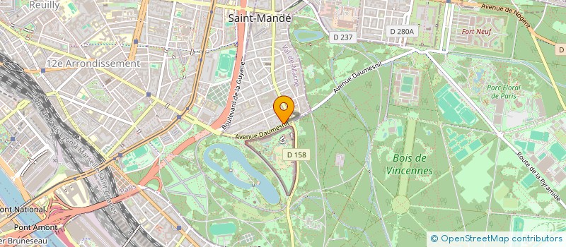 localisation de l'entreprise MONSIEUR DAN TEBOUL à SAINT-MANDE