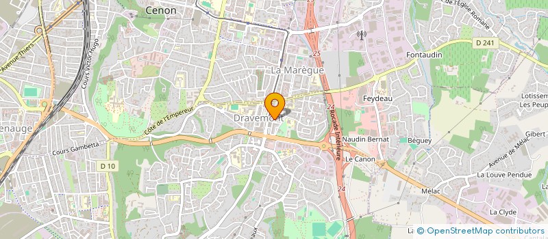 localisation de l'entreprise MONSIEUR DAN TODIRASCU à FLOIRAC