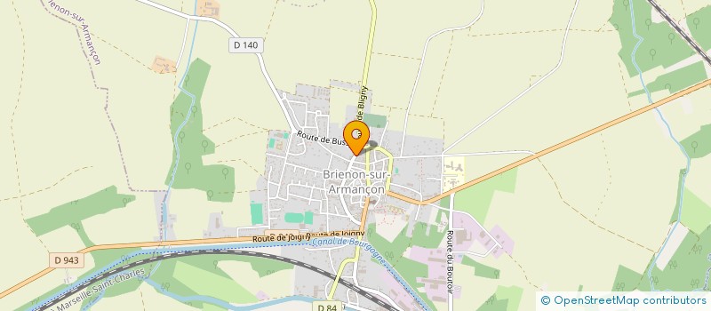 localisation de l'entreprise MONSIEUR DAN VANDER ZWALM à BRIENON-SUR-ARMANCON