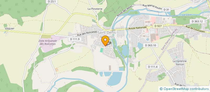localisation de l'entreprise MONSIEUR DAN-VANDY PHANG à SAINT-DENIS-LANNERAY