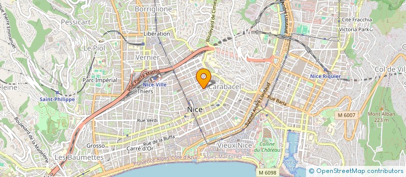 localisation de l'entreprise MONSIEUR DAN VATAVU à NICE