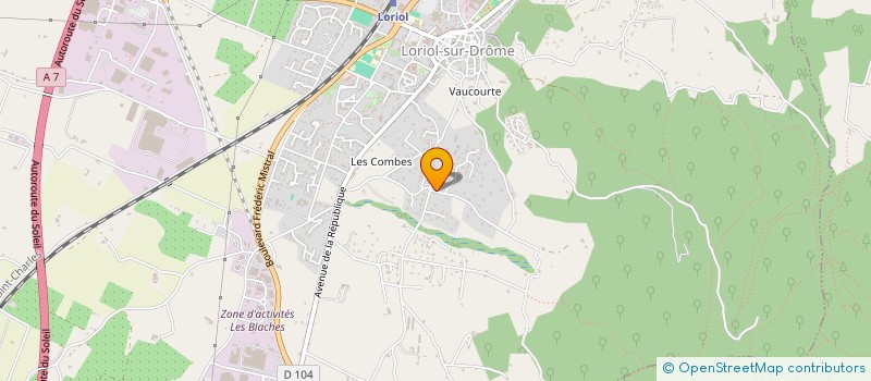 localisation de l'entreprise MONSIEUR DAN VERNET  LORIOL-SUR-DROME