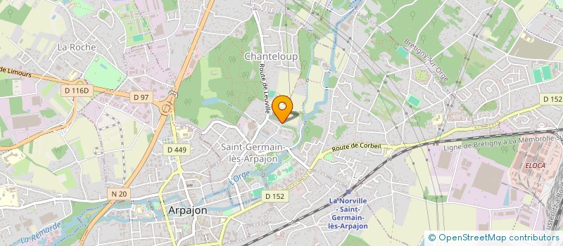 localisation de l'entreprise MONSIEUR DAN ZEPP à SAINT-GERMAIN-LES-ARPAJON