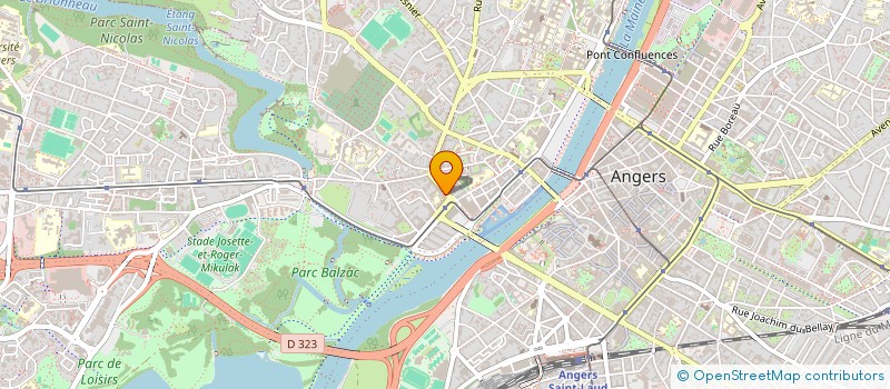 localisation de l'entreprise MONSIEUR DANA DARABI  ANGERS