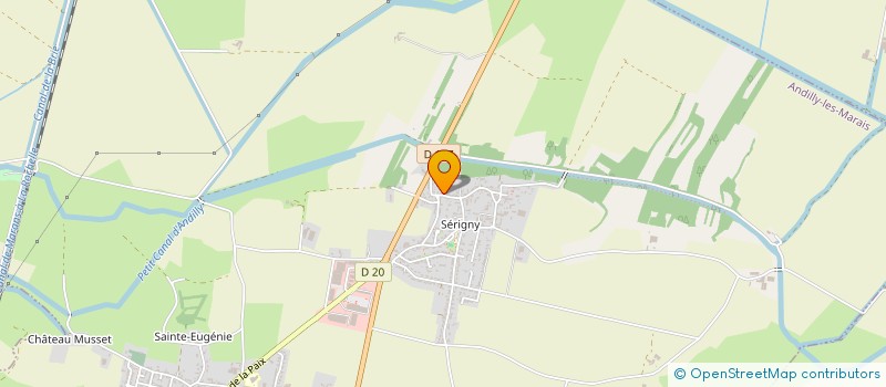 localisation de l'entreprise MONSIEUR DANAEL GAILLARD  ANDILLY