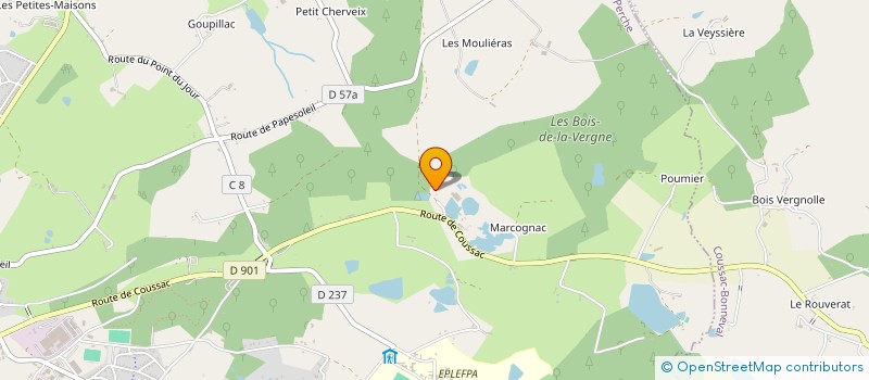 localisation de l'entreprise MONSIEUR DANE BURROUGHS à SAINT-YRIEIX-LA-PERCHE