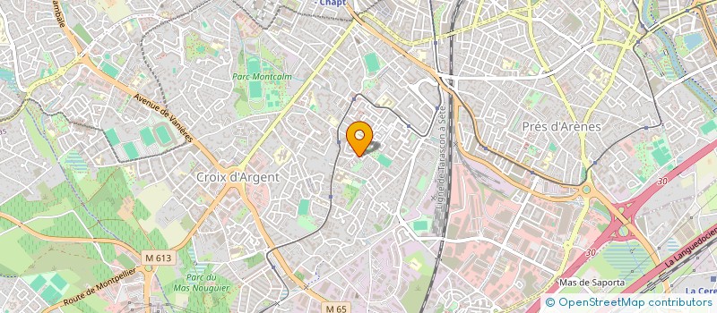 localisation de l'entreprise MONSIEUR DANI AZZAM à MONTPELLIER
