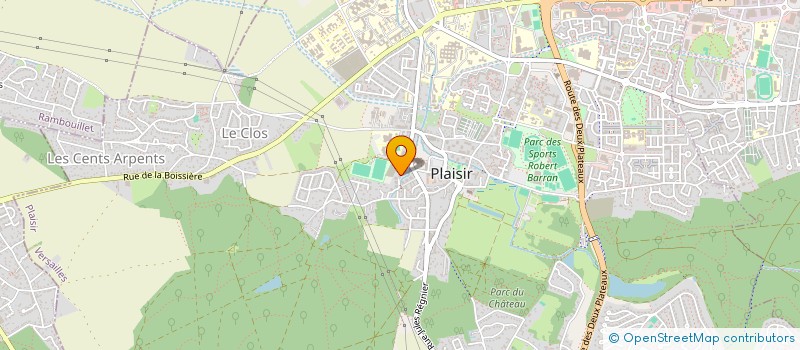 localisation de l'entreprise MONSIEUR DANI DA VEIGA BRITO à PLAISIR