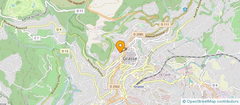 localisation de l'entreprise MONSIEUR DANI GRAOUDI  GRASSE