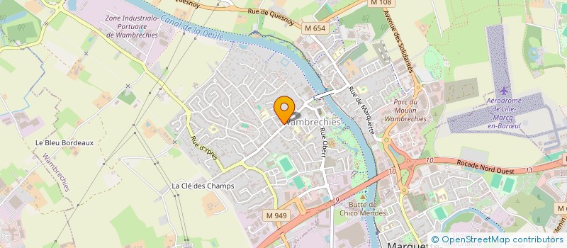 localisation de l'entreprise MONSIEUR DANIA TCHERKEZOFF à WAMBRECHIES