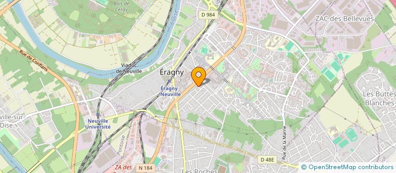 localisation de l'entreprise MONSIEUR DANIAL MALIK  ERAGNY