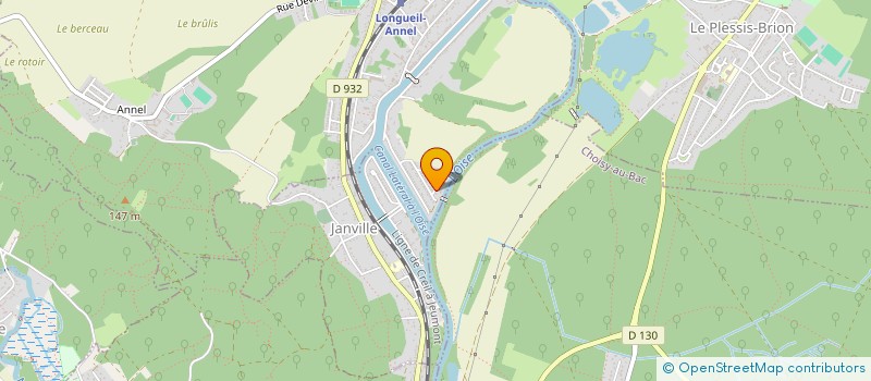 localisation de l'entreprise MONSIEUR DANICK GEORGE  LONGUEIL-ANNEL