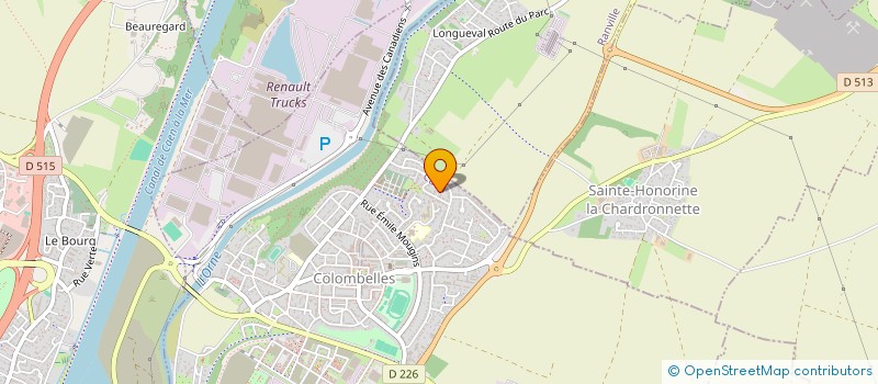 localisation de l'entreprise MONSIEUR DANIE COLOMBO  COLOMBELLES