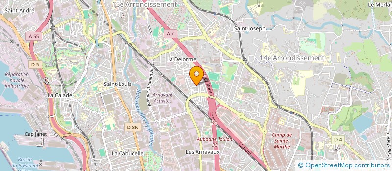 localisation de l'entreprise MONSIEUR DANIEI PLATTONO à MARSEILLE