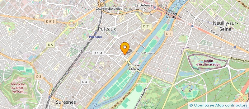 localisation de l'entreprise MONSIEUR DANIEL ABICHID à SURESNES