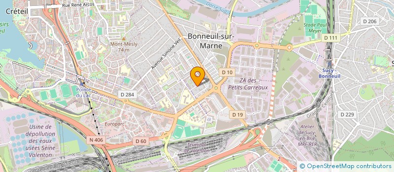 localisation de l'entreprise MONSIEUR DANIEL ABIVEN  BONNEUIL-SUR-MARNE