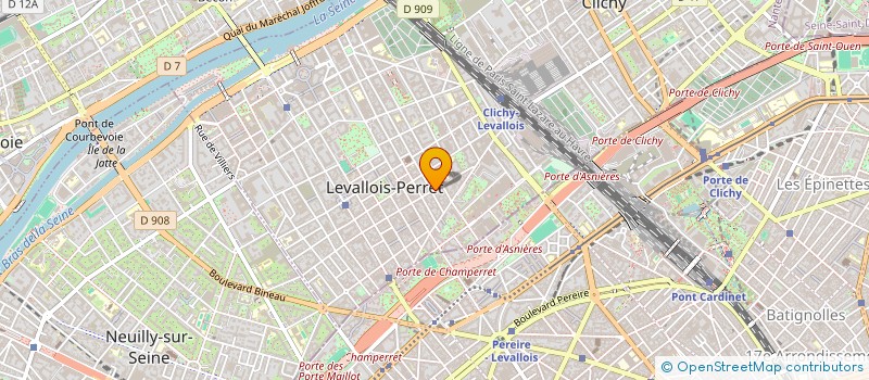 localisation de l'entreprise MONSIEUR DANIEL ADAM à LEVALLOIS-PERRET