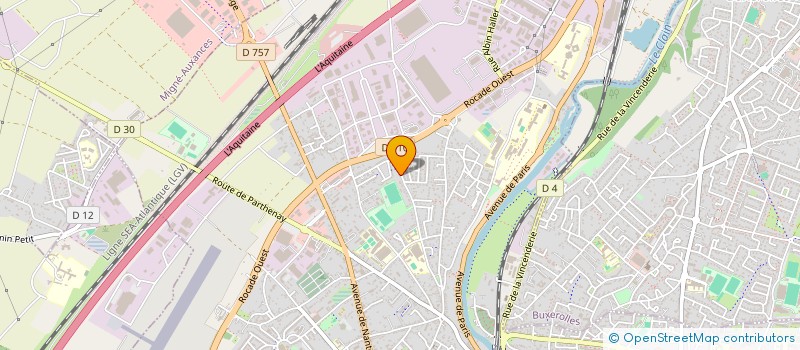 localisation de l'entreprise MONSIEUR DANIEL ADAM-COVACI  POITIERS