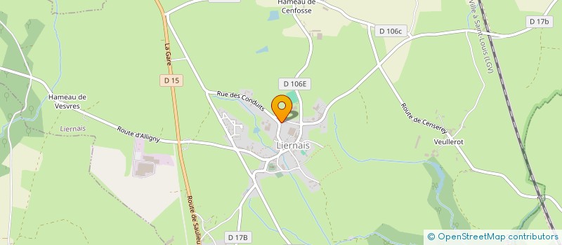 localisation de l'entreprise MONSIEUR DANIEL ADEVE  LIERNAIS