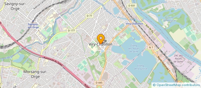 localisation de l'entreprise MONSIEUR DANIEL ADNOT à VIRY CHATILLON