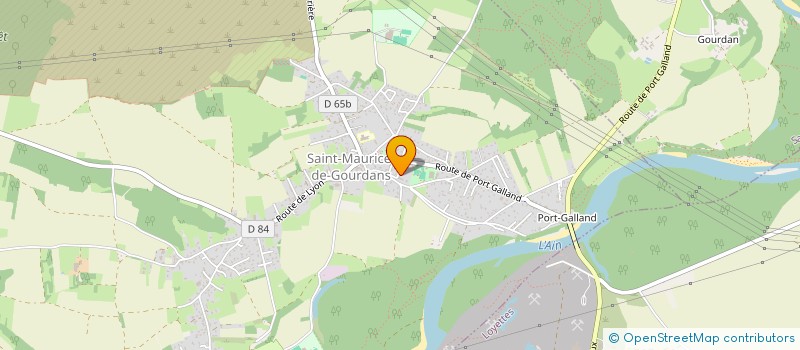 localisation de l'entreprise MONSIEUR DANIEL AGOSTI  SAINT-MAURICE-DE-GOURDANS