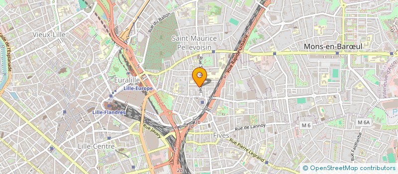 localisation de l'entreprise MONSIEUR DANIEL AGUSTIN CAUDILLO REYES à LILLE