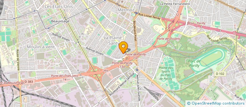 localisation de l'entreprise MONSIEUR DANIEL AHODIKPE BENISSAN  LYON