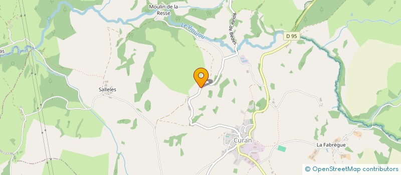 localisation de l'entreprise MONSIEUR DANIEL ALARY  CURAN